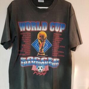 1994 World Cup Soccer Championship Usa 94 Shirt Retro Tee
